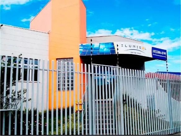 Sede da Ilumisol em Cascavel no ano de 2017